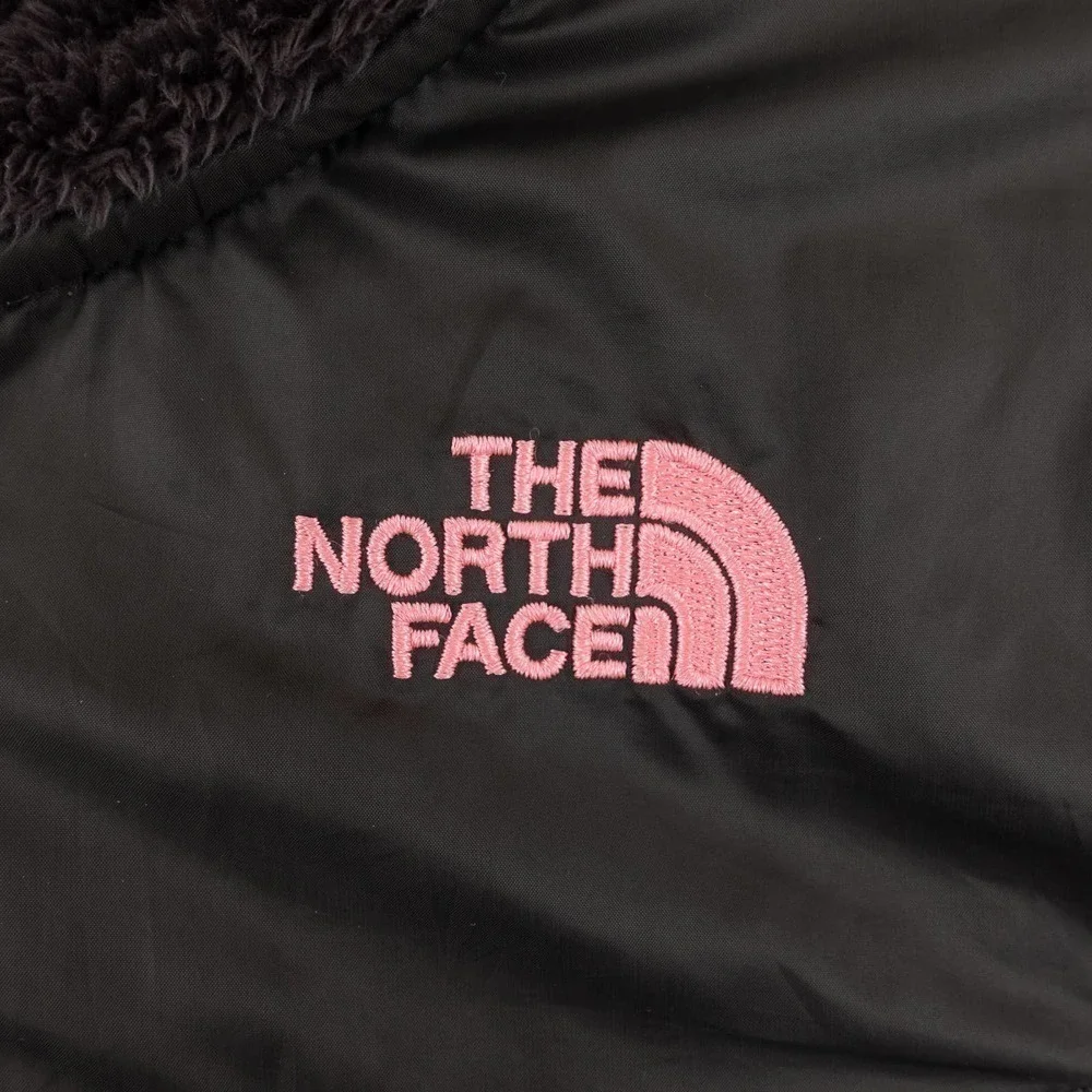 The North Face Fleece Hoodie Jacket Girl's Large Black